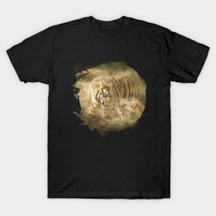 Tiger Animal Wildlife Jungle Nature Freedom Adventure Discovery T-Shirt